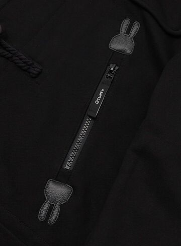 Hybrid Fleece Duffle Coat,, small image number 6