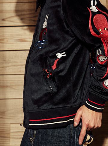 Madako's velour blouson,, small image number 13