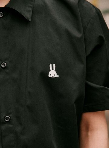 Short Sleeve Work Shirt - Rabbit,, small image number 11