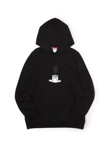 CUNE PULL PARKA - "Falling",BLACK, small image number 0