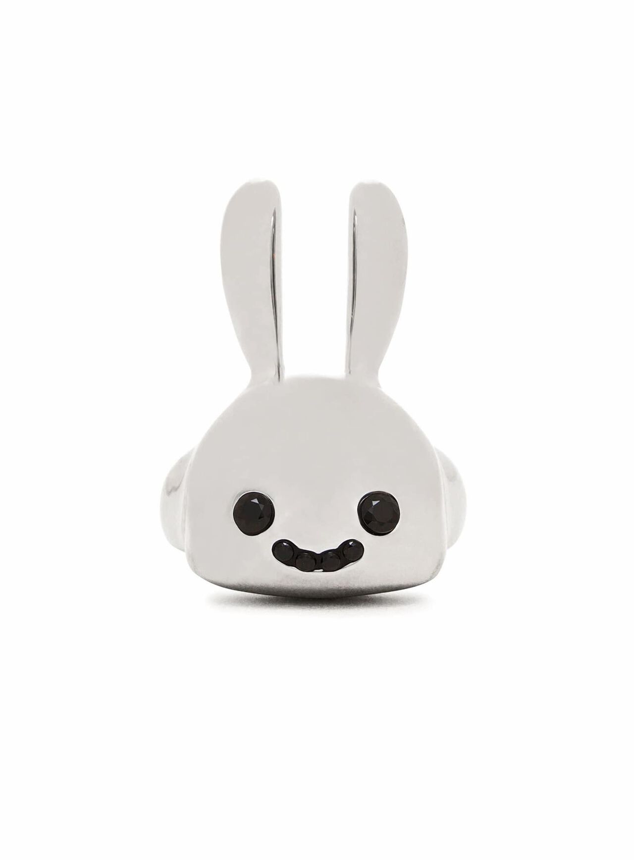 Smooth ring black spinel,19, large image number 0