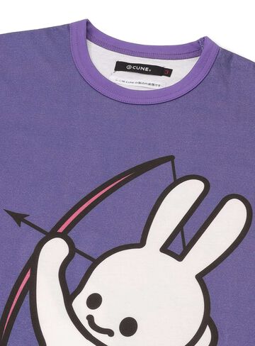 SK8BOW Big T-Shirt,PURPLE, small image number 2