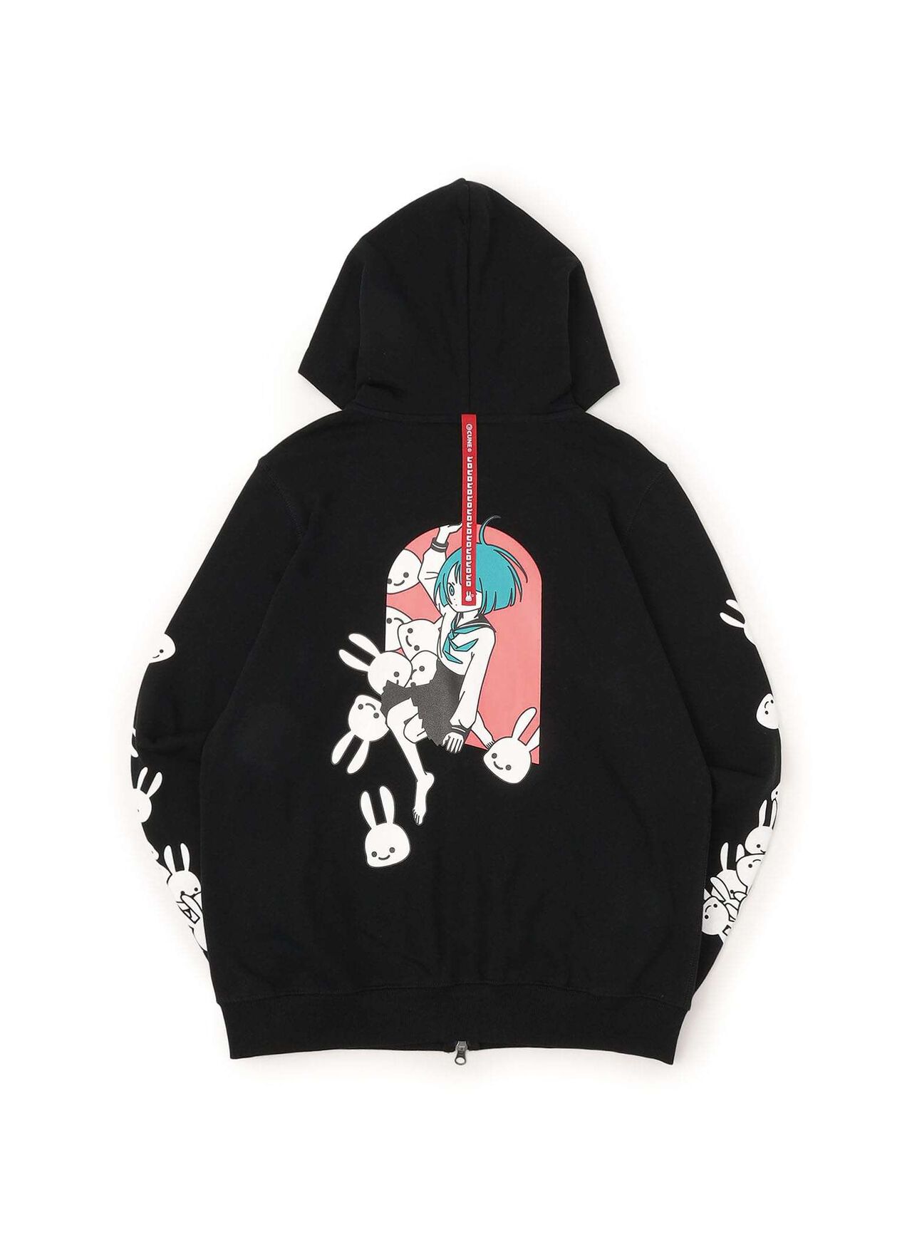 CUNE ZIP PARKA Outer 2,BLACK, large image number 0