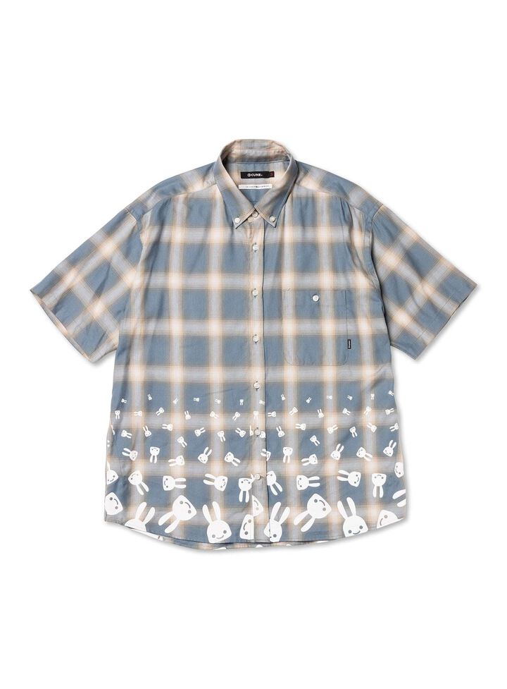 Short Sleeve BD Shirt Ombre Check,, medium