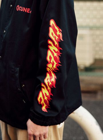 Twill Coach Jacket Fire,, small image number 10