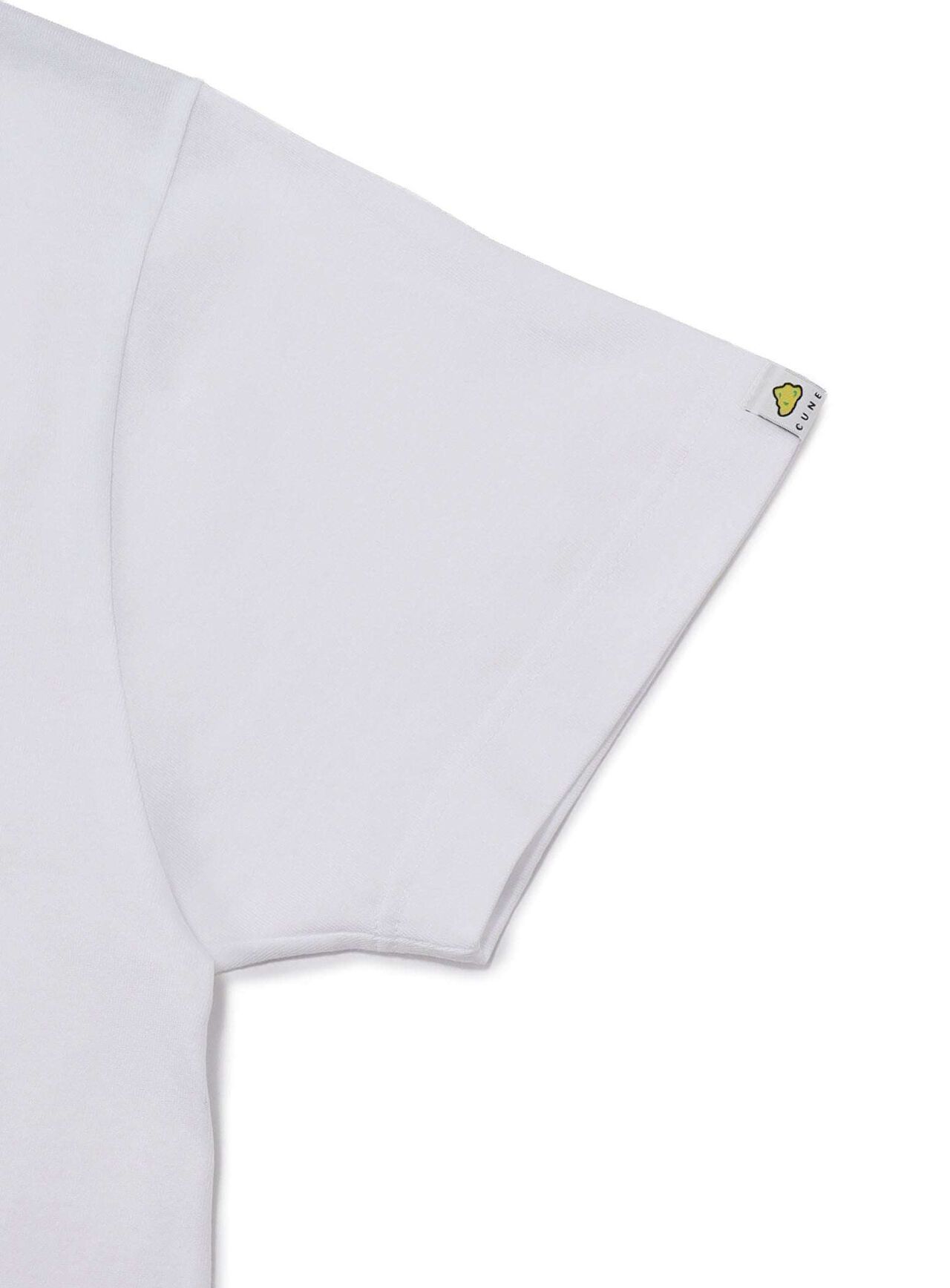 S/S Tee Crepe,BLACK, large image number 2
