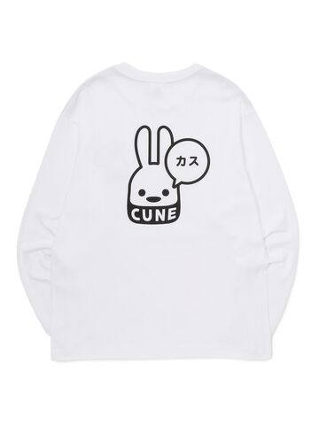 CUNE L/S Tee "Trash",WHITE, small image number 1