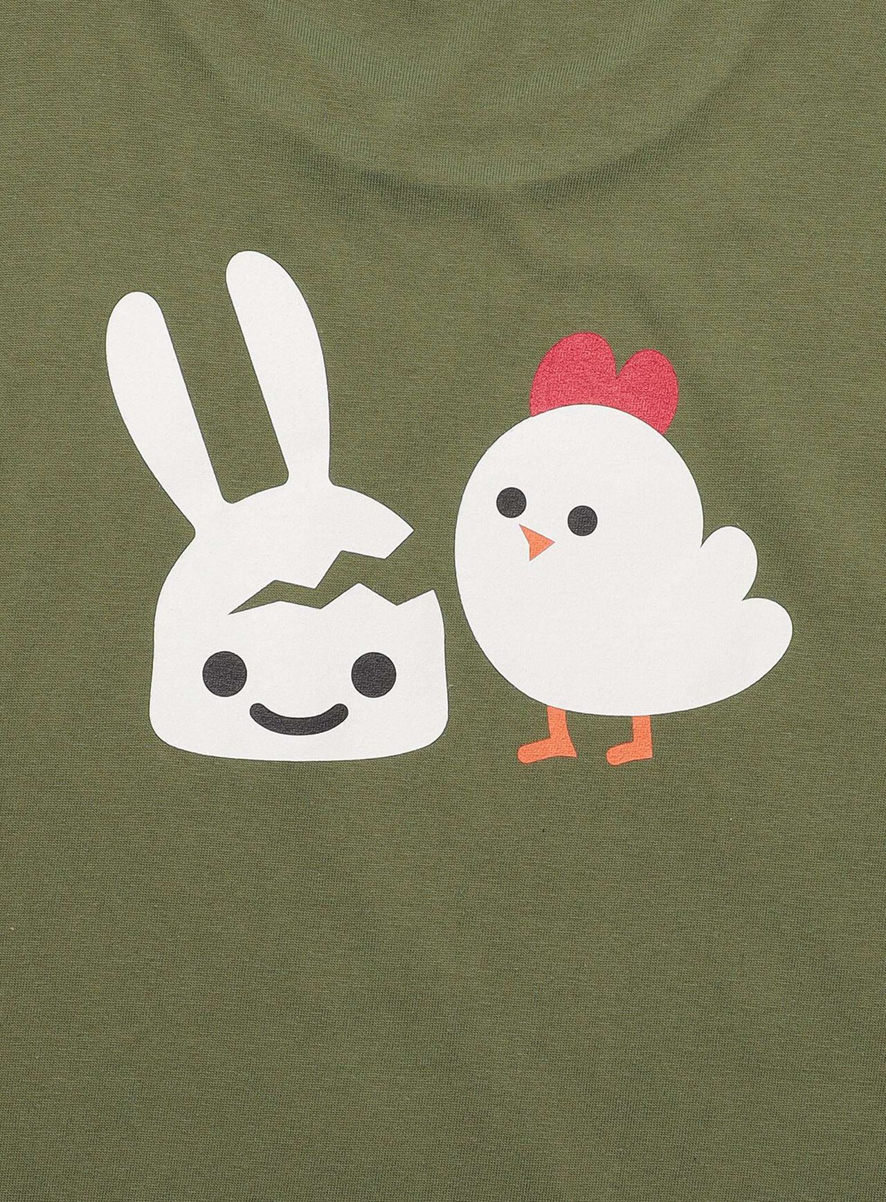 S/S Tee Chick and Hen,BLACK, large image number 6