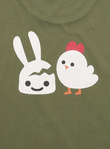 S/S Tee Chick and Hen,BLACK, small image number 6