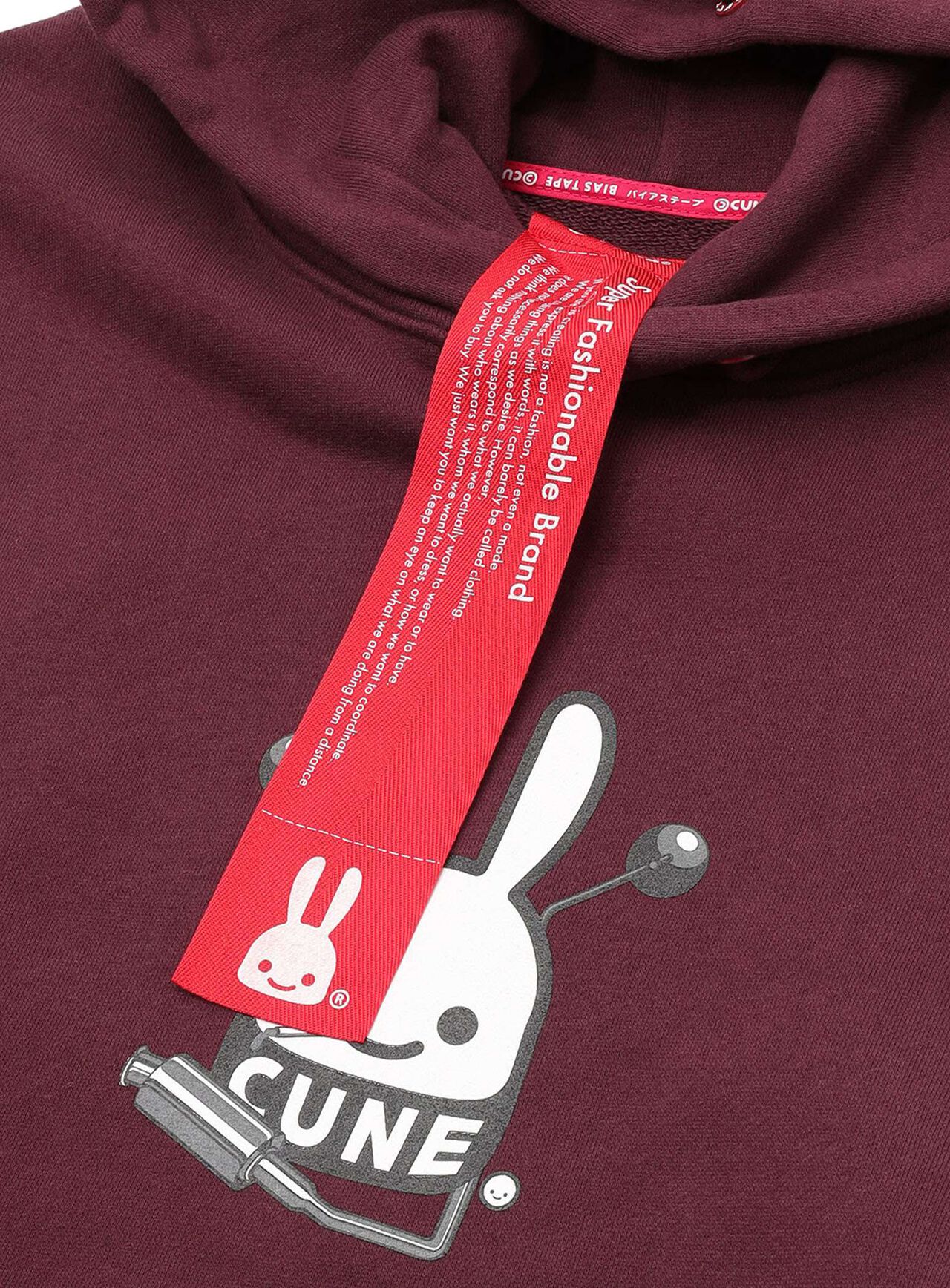 Heavyweight Big Hoodie: Bikes, Cigarettes, and CUNE Bunny,, large image number 3