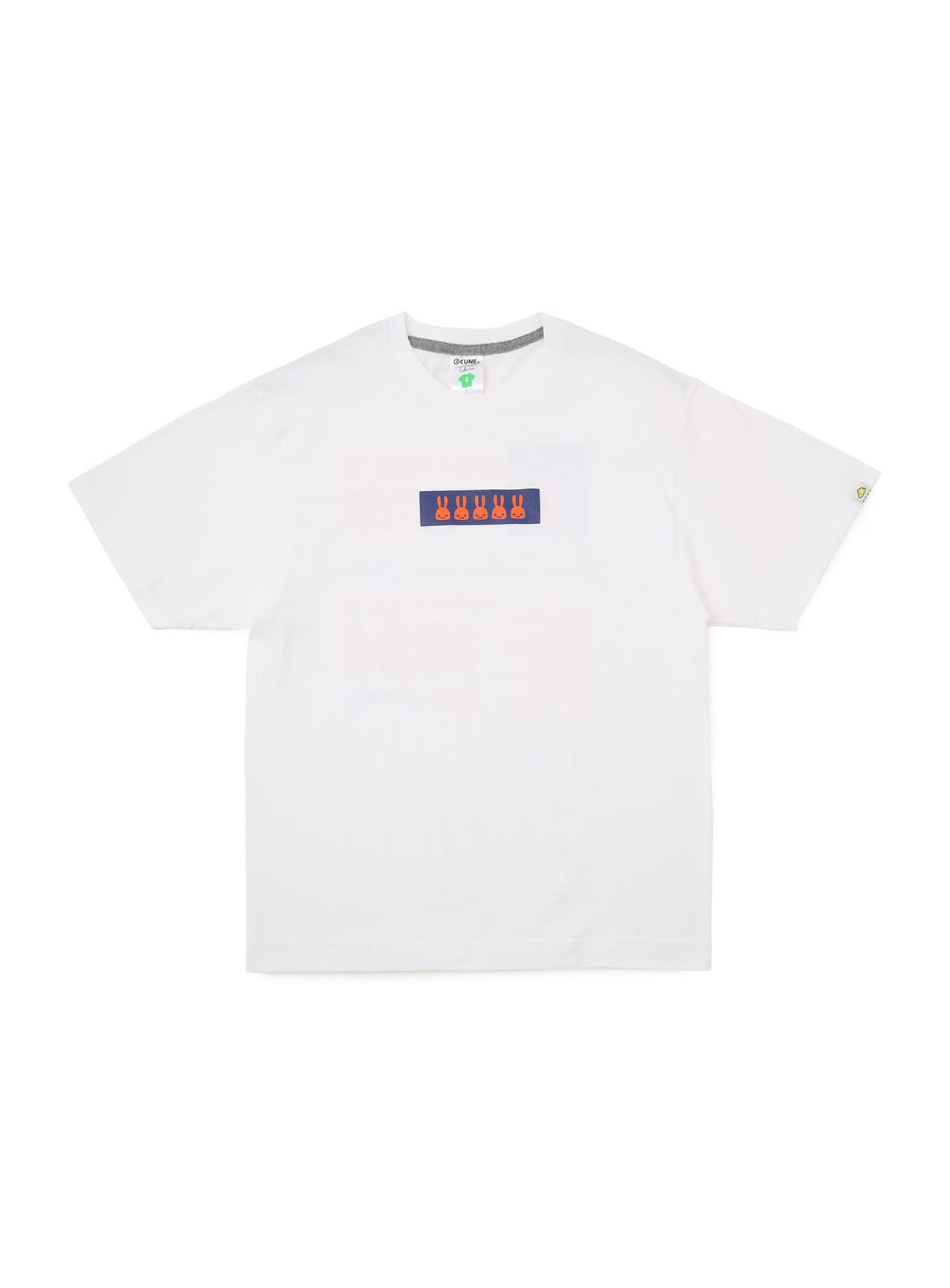 S/S Tee Square Text,L, large image number 1