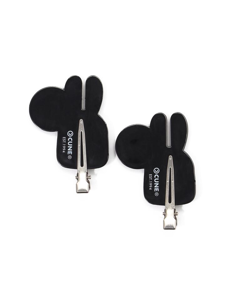 Rubber Bangs Clip Set (2 Pieces),, medium