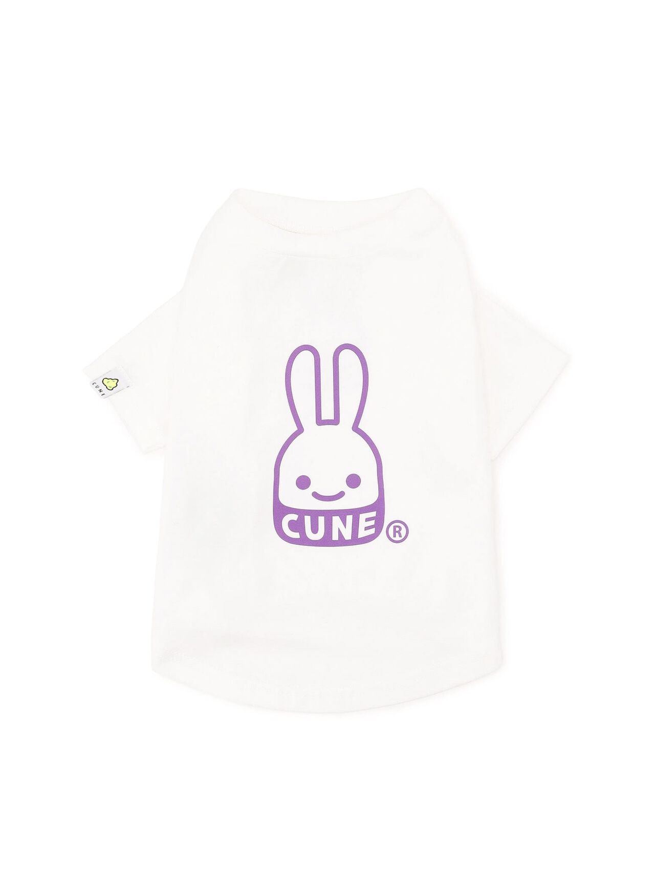Dog and Human S/S Tee - CUNE Rabbit,WHITE, large image number 0