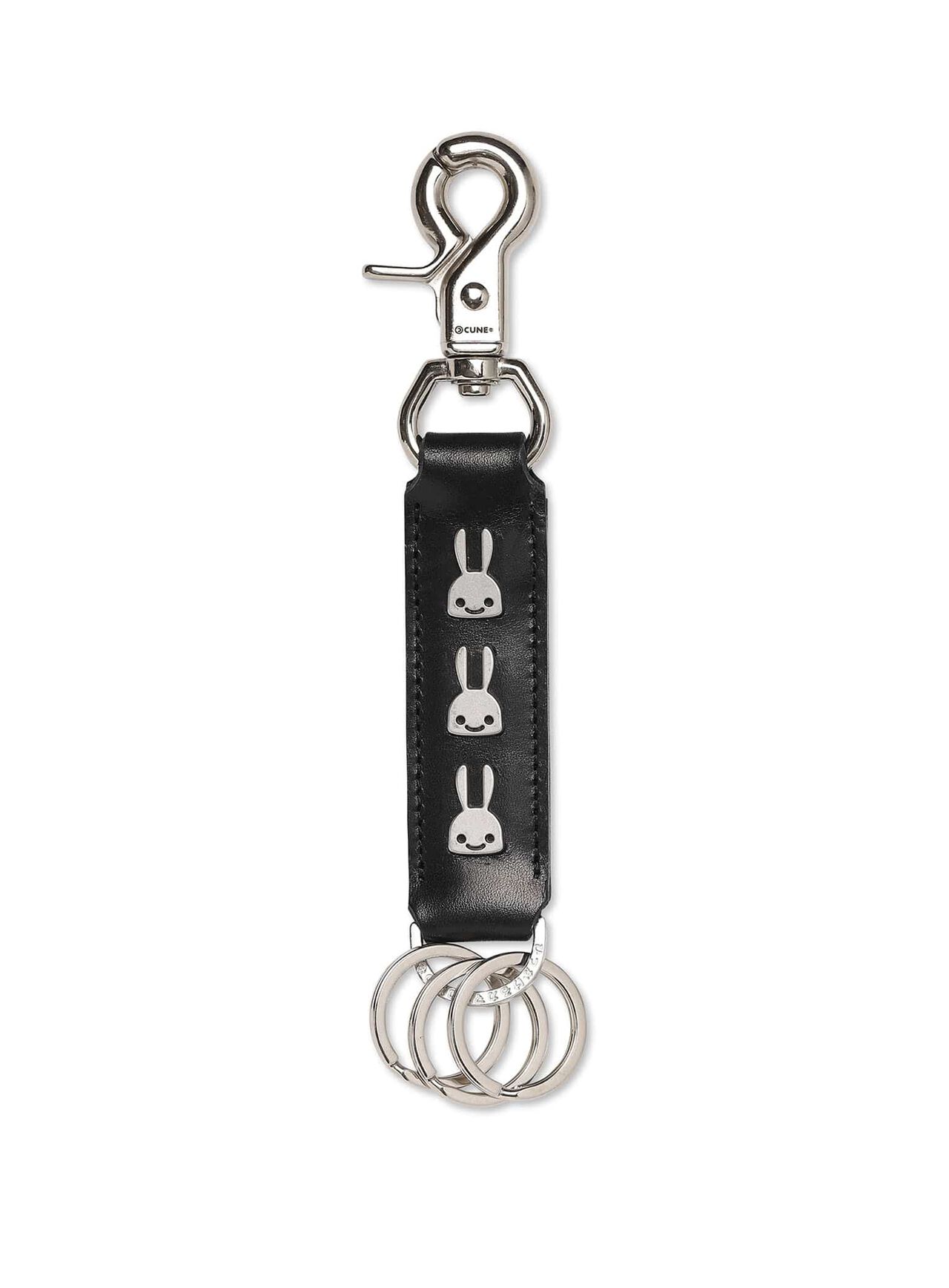 Leather Studs Keychain U3,ONE, large image number 0