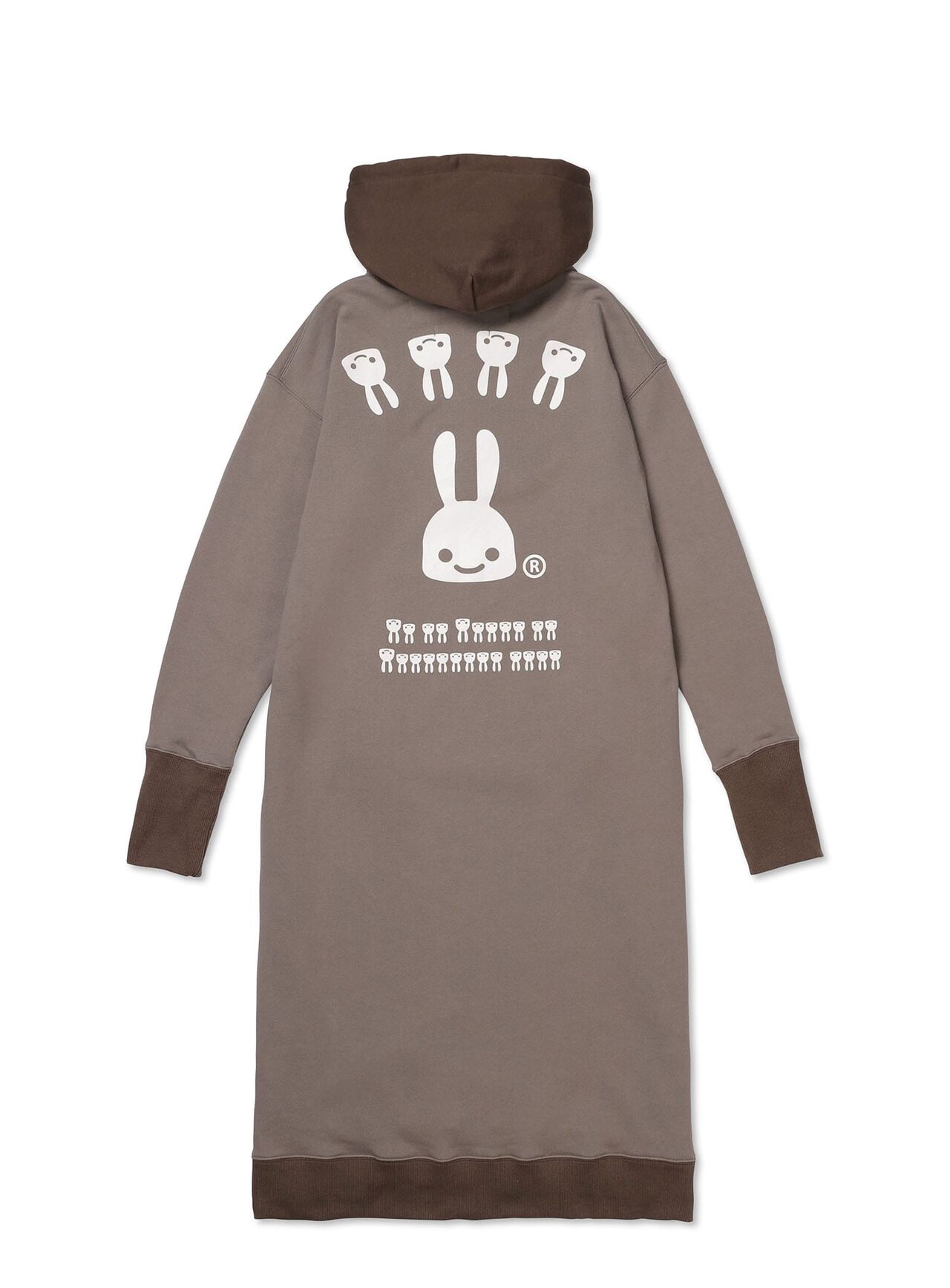 Hooded Dress,C.GRAY, large image number 6