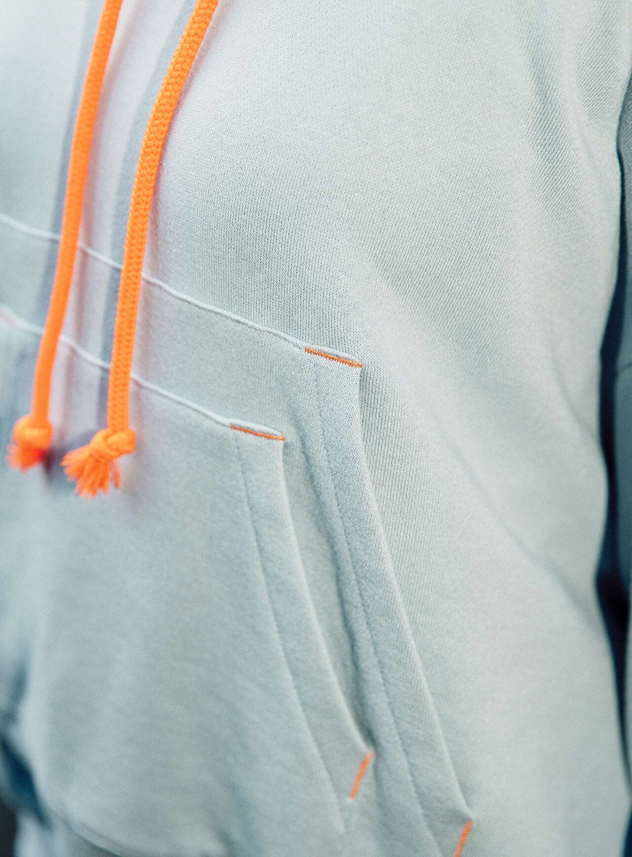 Layered Pocket Wide Pullover Hoodie,, large image number 12