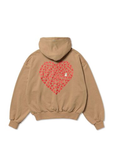Layered Pocket Wide Pullover Hoodie,, small image number 1