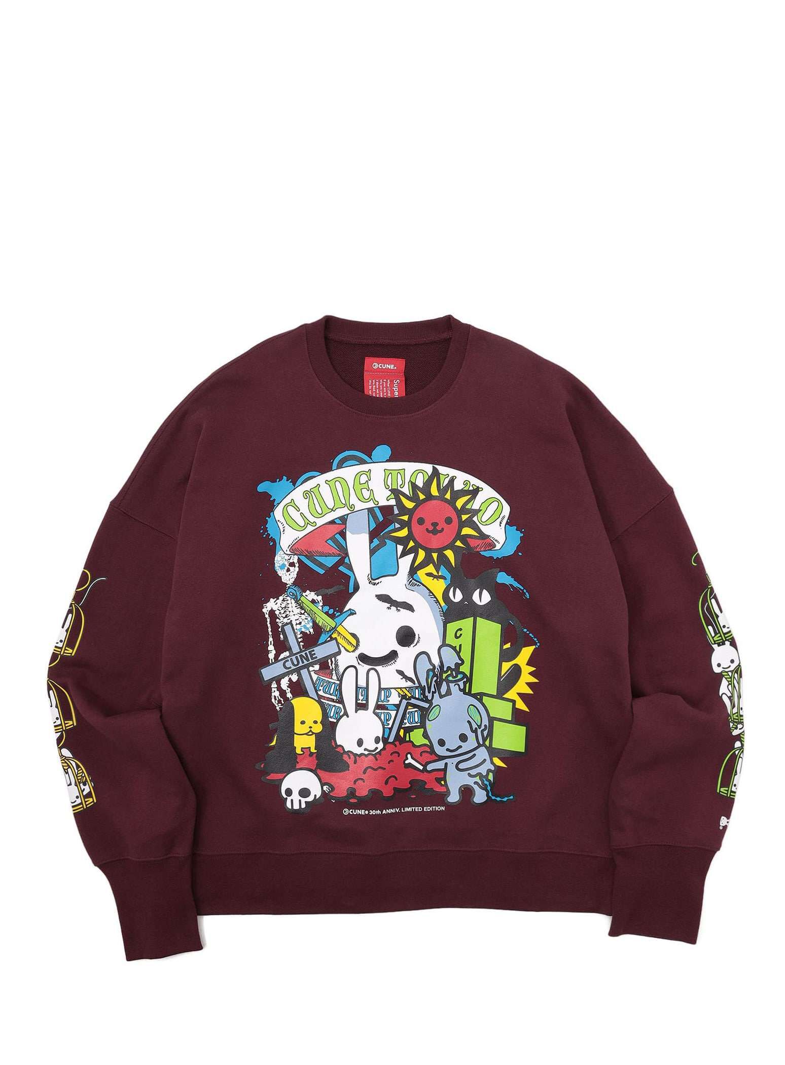メンズ CUNE キューン 30th ANNIV HOODIE パーカー ヘビーウエイト