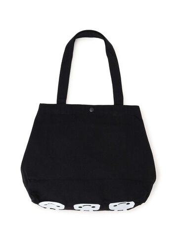 Basic Cotton Tote Bag CUNE DONOT5,BLACK, small image number 3