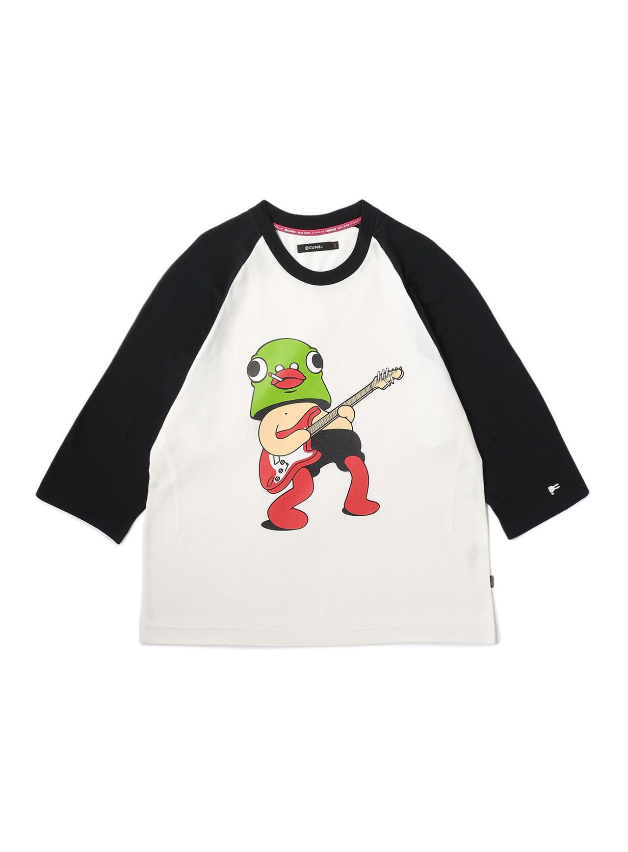 Raglan T-Shirt: Guitar, Cigarettes, and Hatoyama Osbourne,, large image number 0