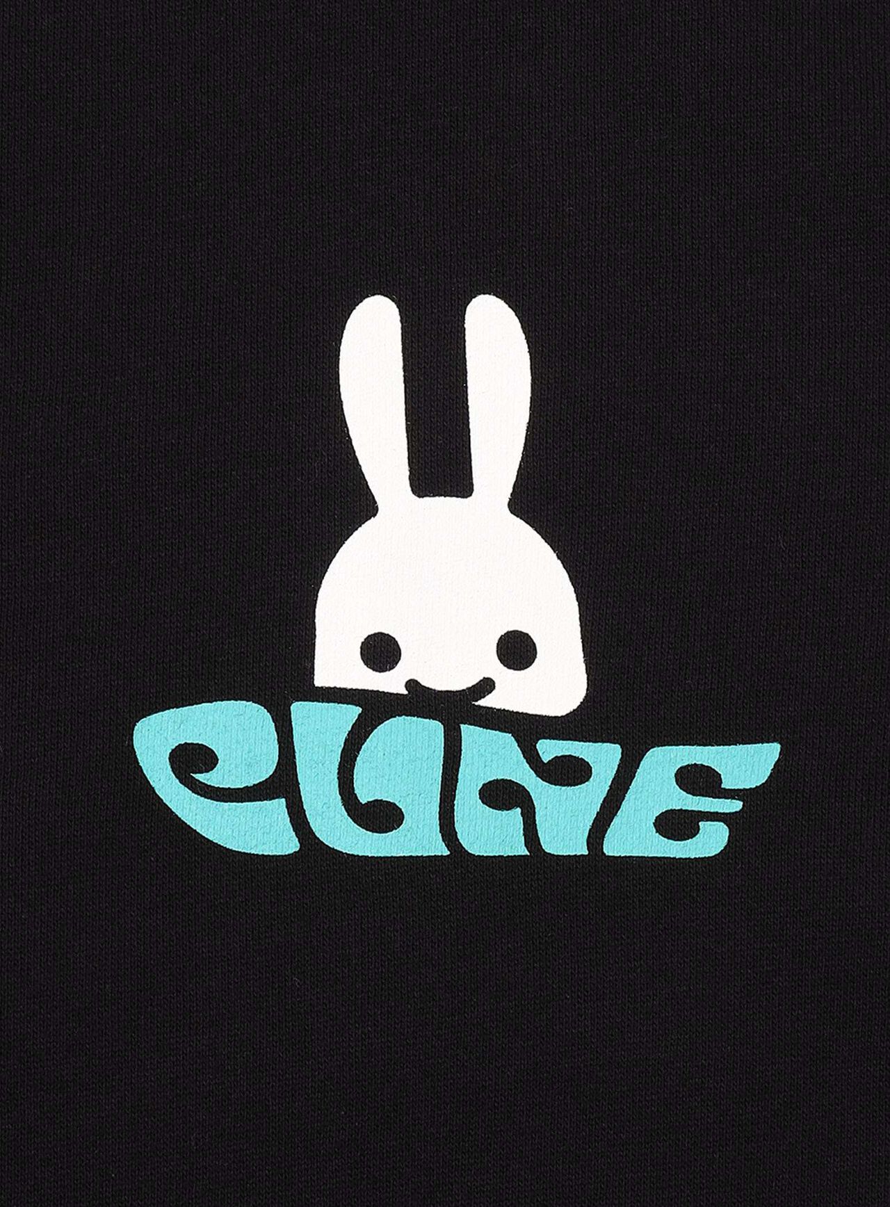 CUNE Logo Pull Parka,BLACK, large image number 5