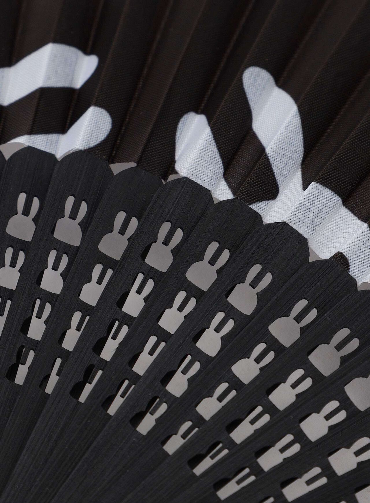 Bamboo and Fabric Fan,ONE, large image number 7