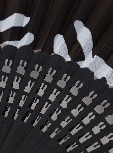 Bamboo and Fabric Fan,ONE, small image number 7