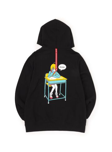 CUNE Pull Parka - Cheek Rest,BLACK, small image number 0