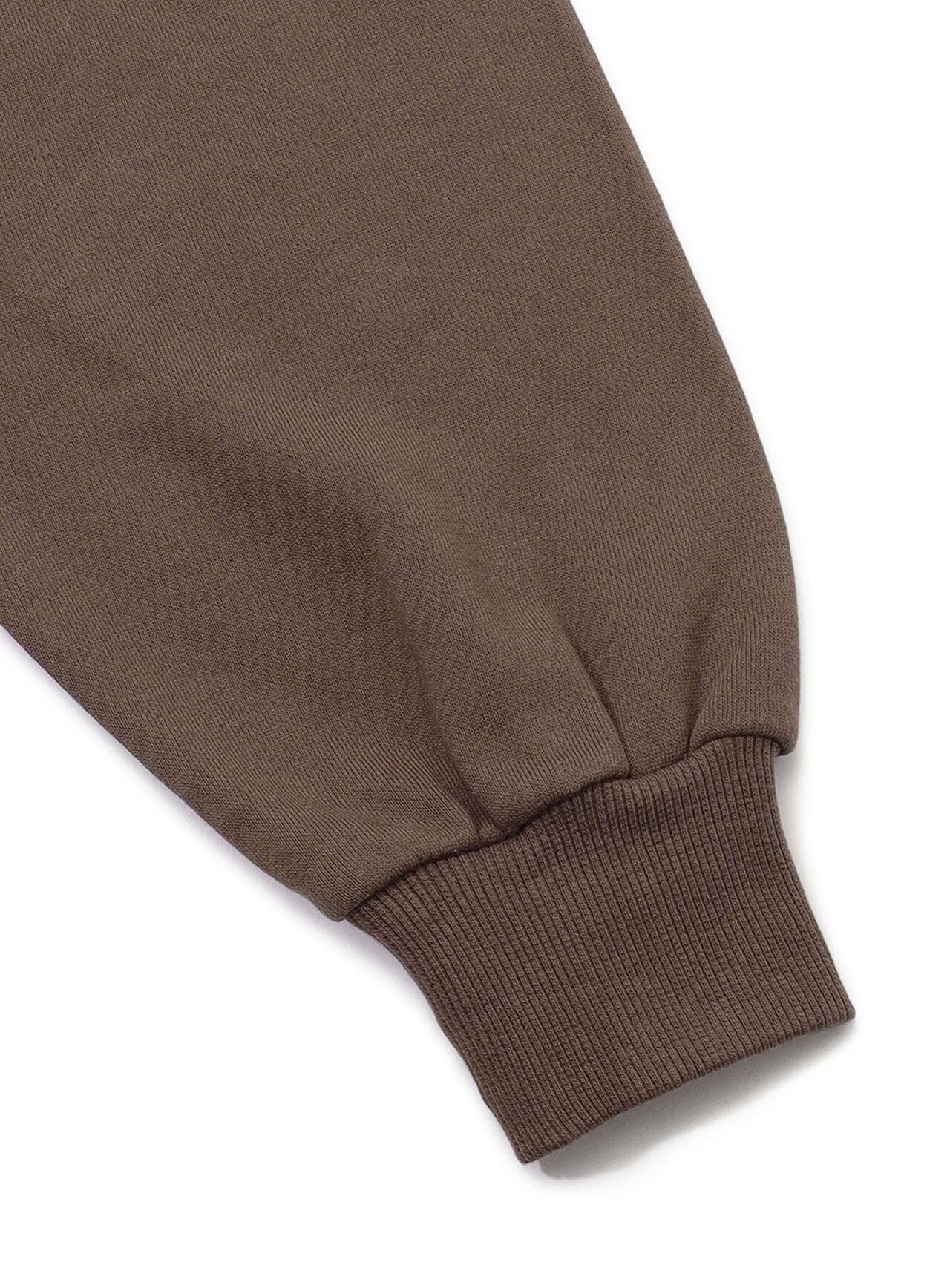 Layered Pocket Wide Pullover Hoodie,BLACK, large image number 4