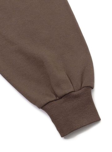 Layered Pocket Wide Pullover Hoodie,BLACK, small image number 4