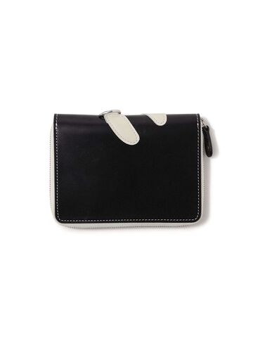 Leather Neck-Hang Multi Case,BLACK, small image number 1