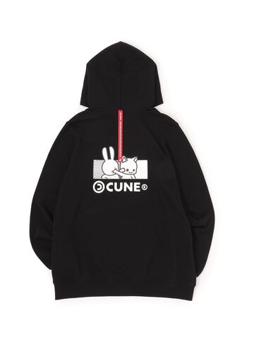 CUNE PULL PARKA Battle,BLACK, small image number 8