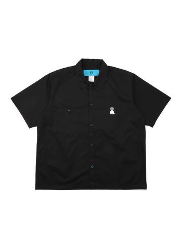 Short Sleeve Work Shirt - Rabbit,, small image number 0