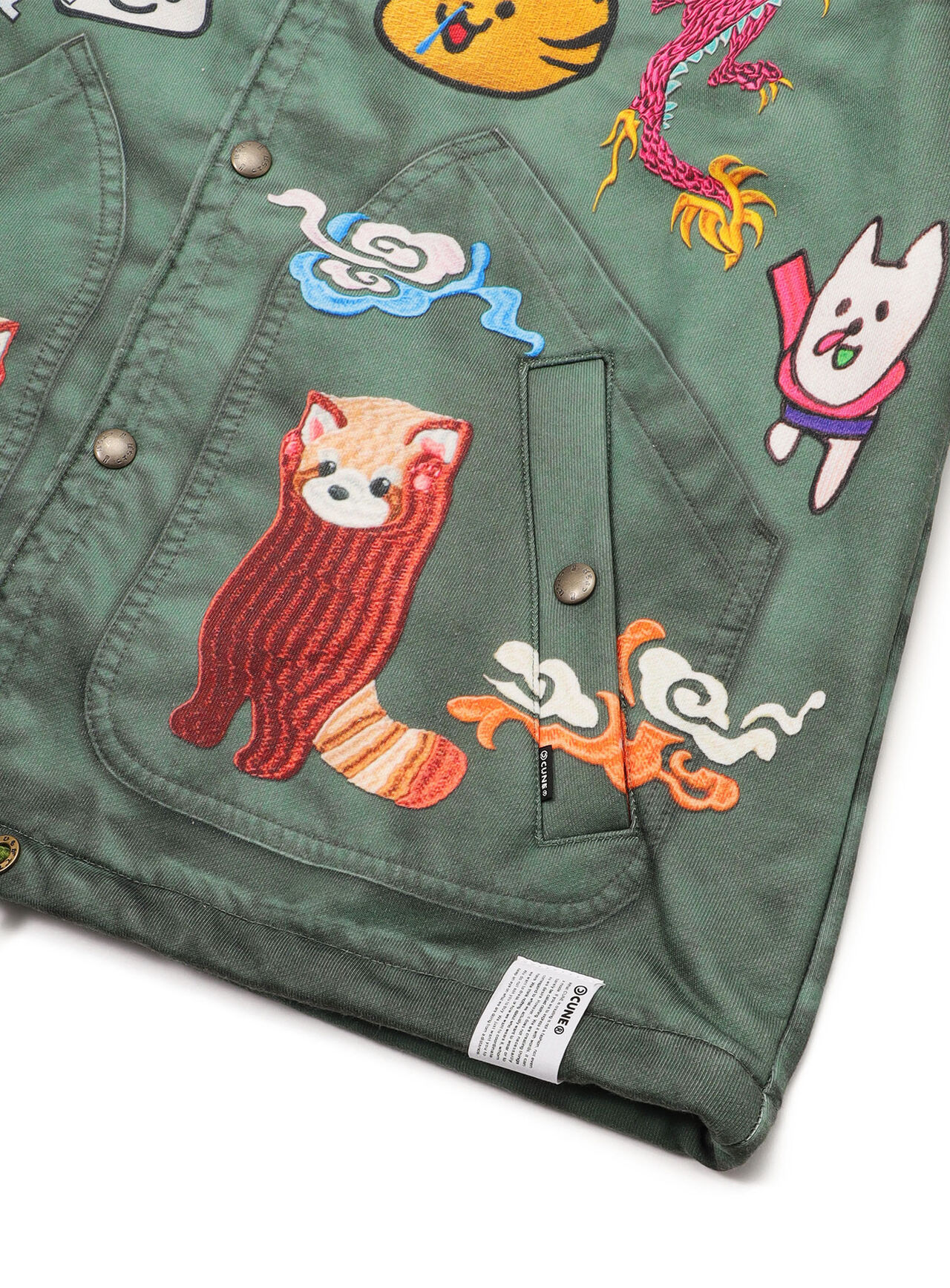 30th ANNIV VietJan printed sweatshirt coach jacket,, large image number 4