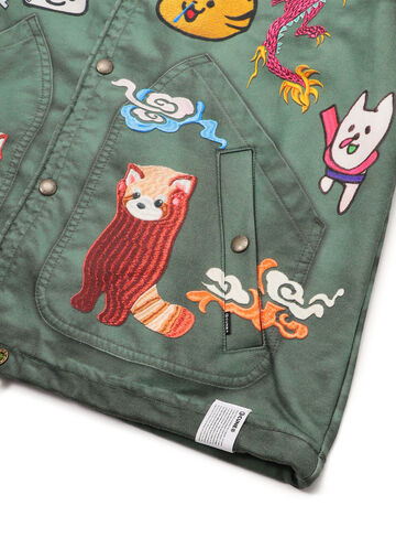 30th ANNIV VietJan printed sweatshirt coach jacket,, small image number 4