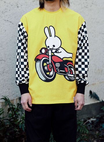 Racing bunny long sleeve cut and sewn,, small image number 7