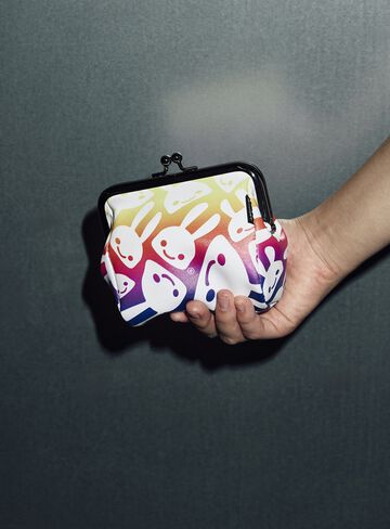 Wobbly Bunny Coin Purse,MULTI, small image number 3