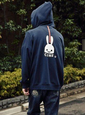 CUNE Bunny Zip Parka,GRAY, small image number 13