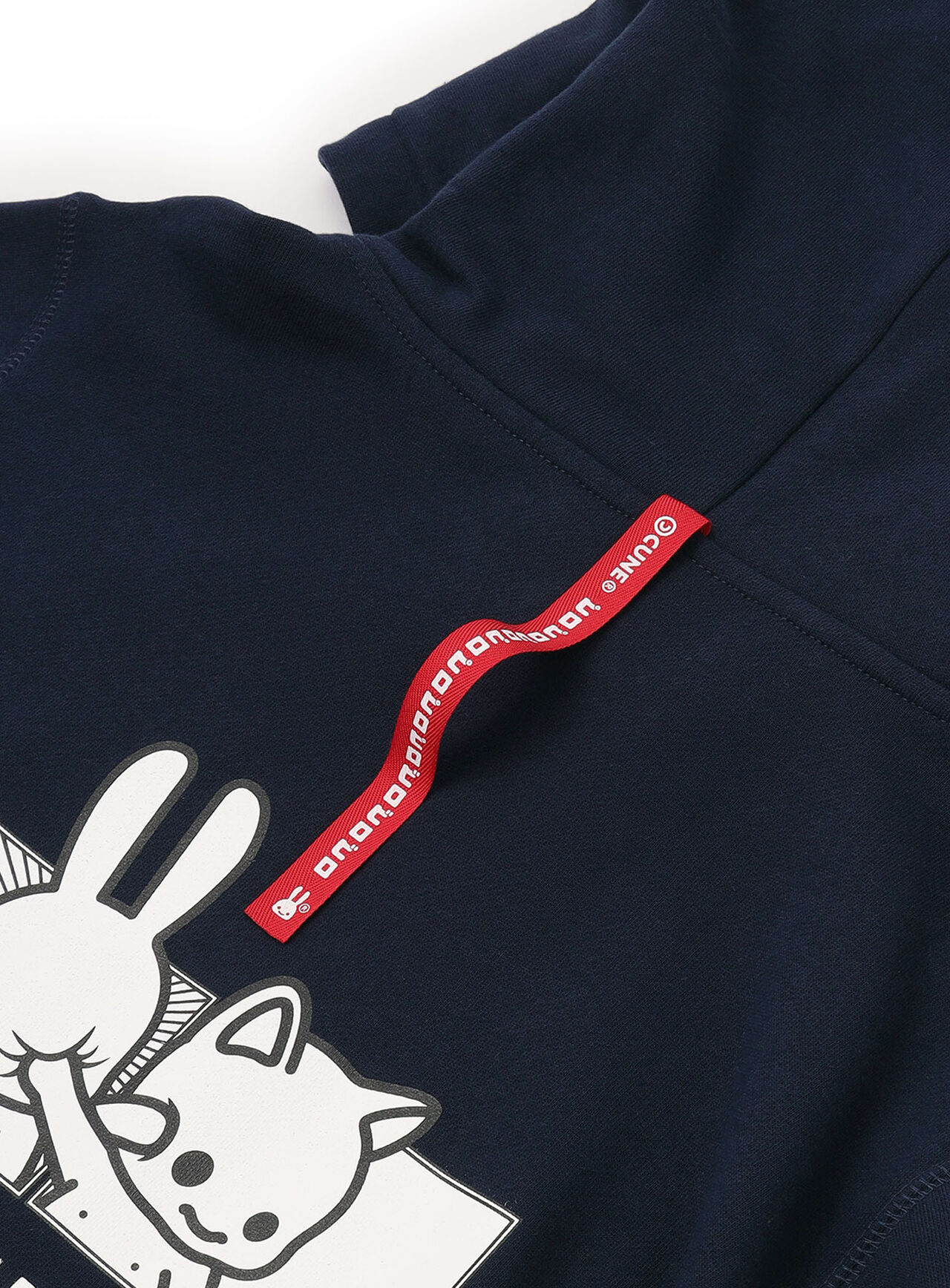 CUNE PULL PARKA Battle,BLACK, large image number 7