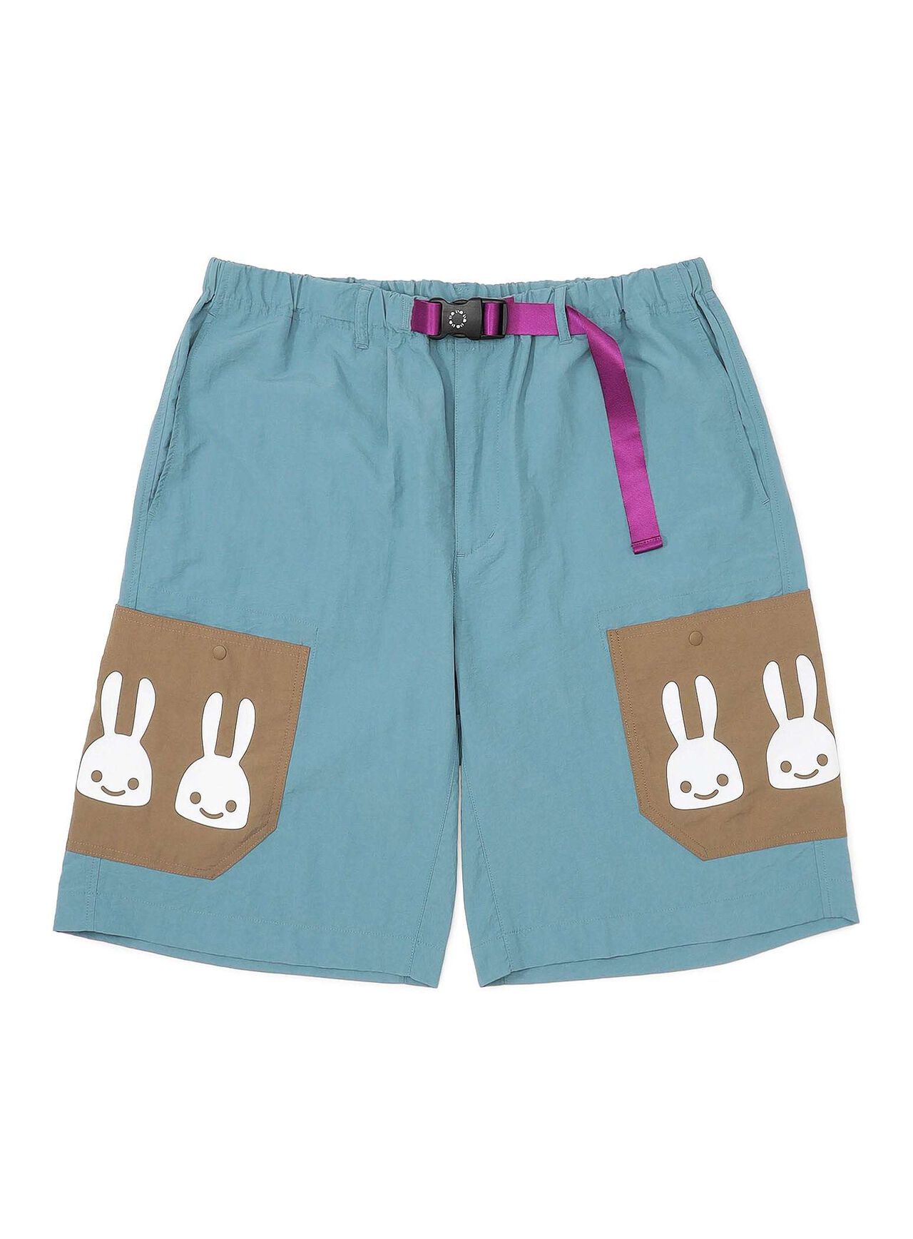 Nylon Easy Shorts,BLUE, large image number 0