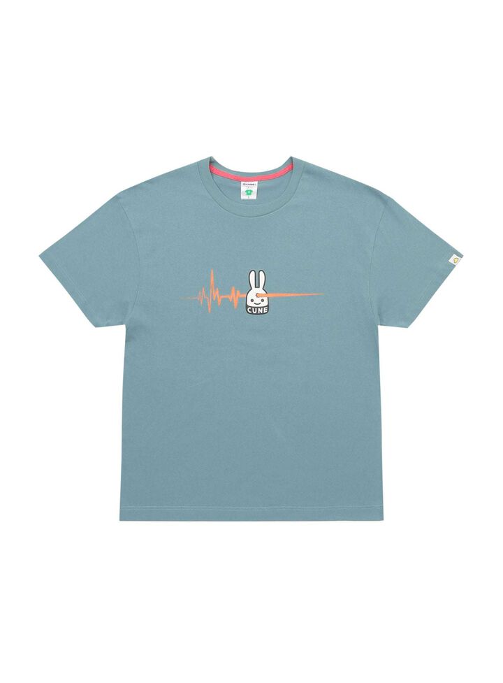 S/S Tee Waveform,, medium