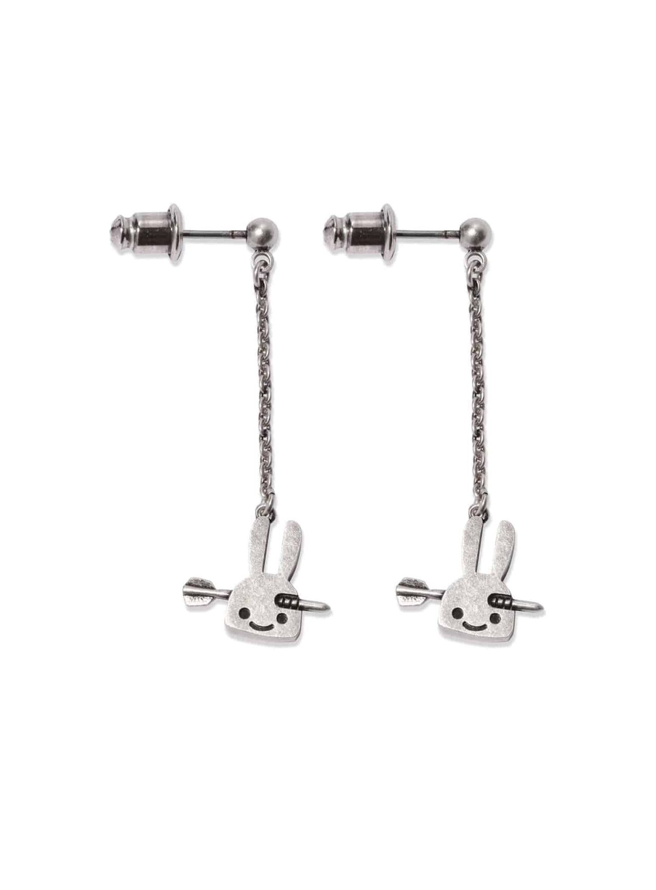 Dart Arrow and Bunny Earrings 2P,ONE, large image number 0