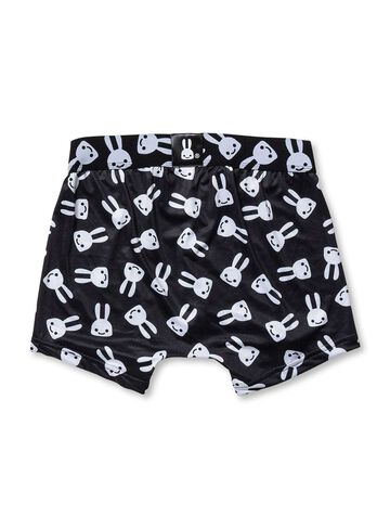 Boxer Brief Rabbit,BLACK, small image number 1