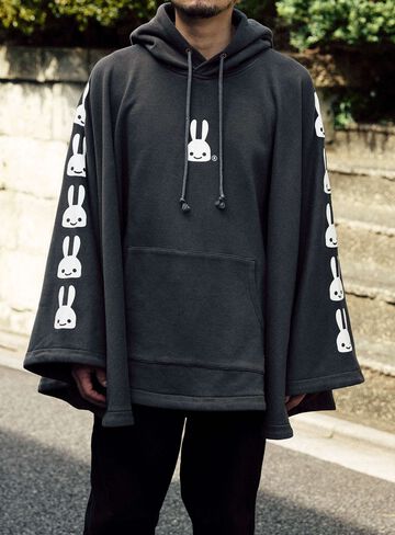 Poncho Parka,C.GRAY, small image number 8