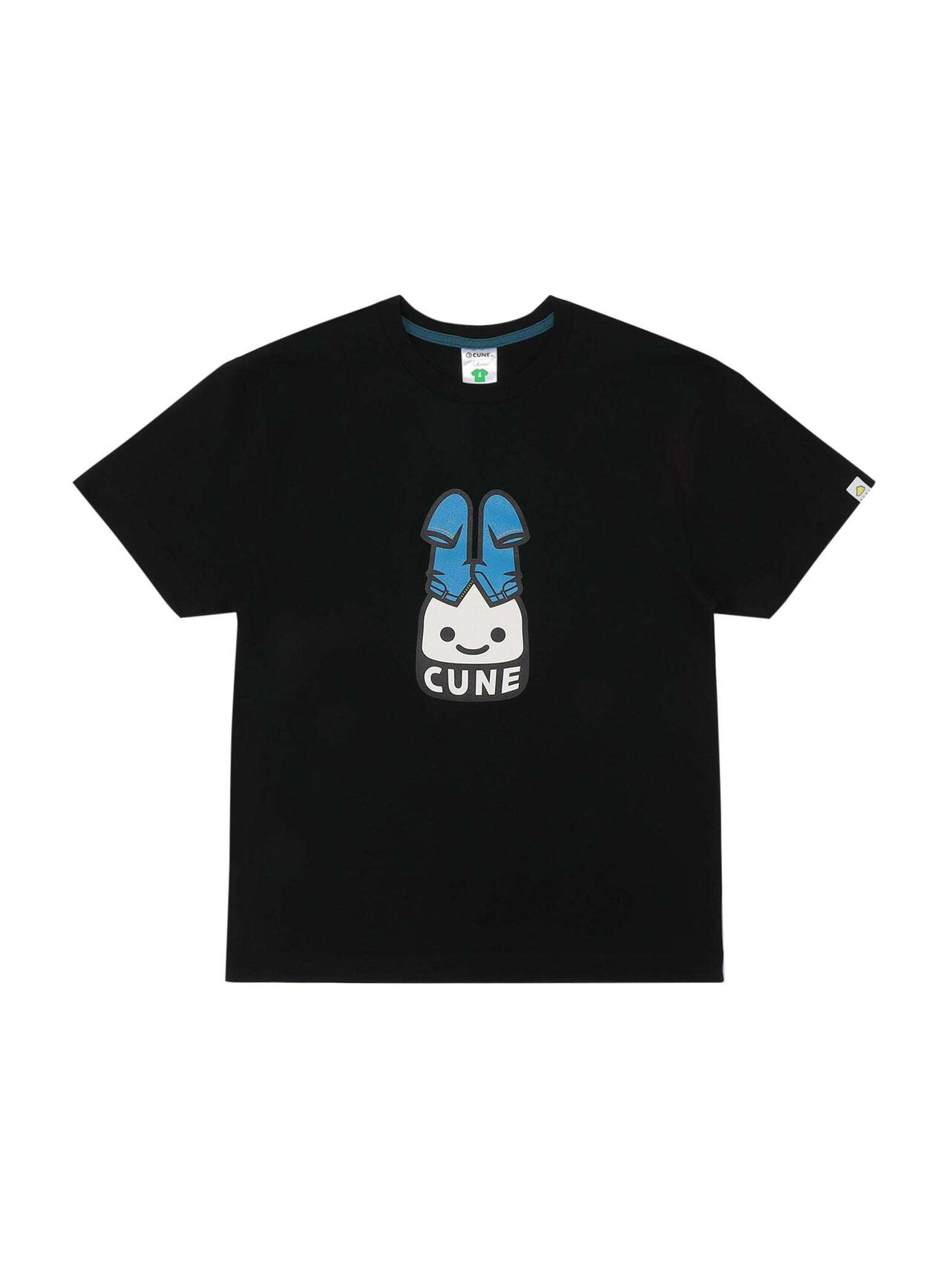 S/S Tee Denim Jeans,WHITE, large image number 7