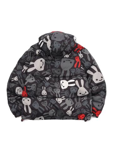 Reversible down jacket with squishy rabbit,, small image number 1
