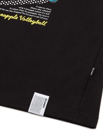 Big Tee Pineapple Volleyball,BLACK, small image number 3