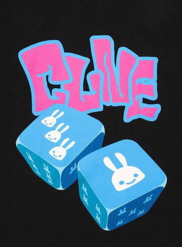 31st ANNIV T-SHIRTS Dice,BLACK, small image number 4