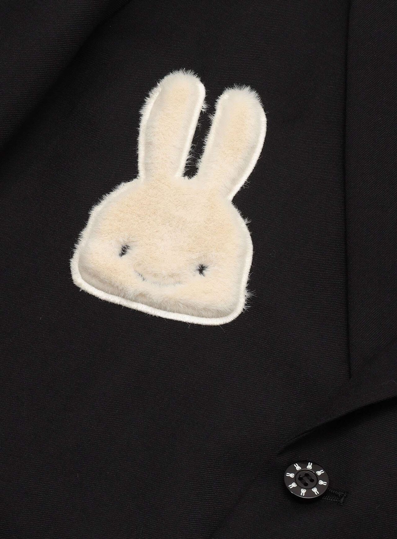 Wool Gabardine 2-Button Tailored Jacket,, large image number 5