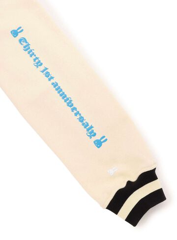 31st Anniversary Sweat Varsity Jacket - Dice,BLACK, small image number 3